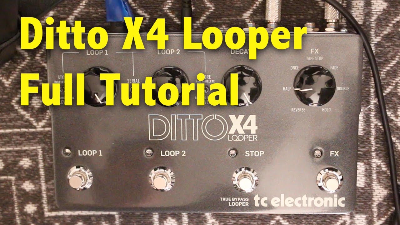 TC Electronic | Product | DITTO X4 LOOPER