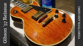 2001 Gibson Les Paul Custom '57 Reissue Faded Cherry Demo - YouTube