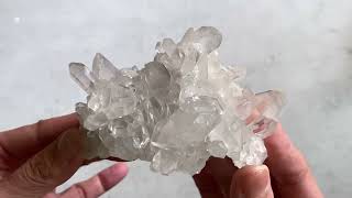 マダガスカル産水晶クラスター 2477｜【送料無料】Madagascar Clear