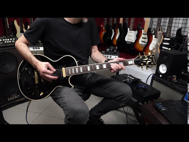 Edwards by Navigator Les Paul Custom made in Japan - YouTube