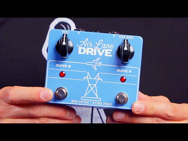 Mythos Air Lane Drive | Novo Guitars collab pedal - YouTube