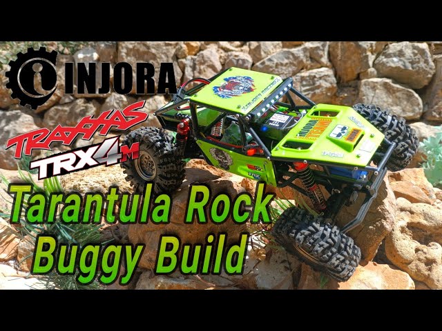Injora Rock Tarantula Trx4M Chassis Kit - Assembly & Run