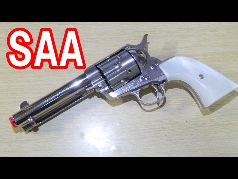 Gas gun Colt SAA) Amazing accuracy! Freedom Art Custom Tanaka SAA