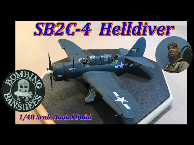 Building the Revell Pro Modeler 1/48 Scale SB2C-4 Helldiver Dive