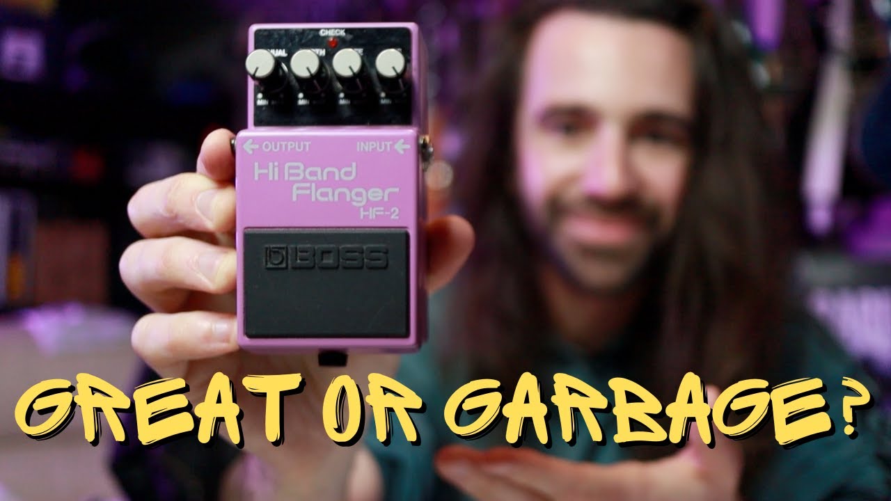 BOSS HF-2 - High Band Flanger - YouTube