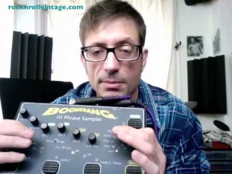 Boomerang III phrase sampler effects pedal review - YouTube