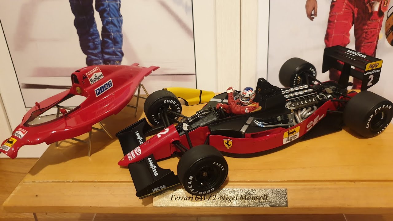 1/18 Exoto Nigel Mansell 1990 Portuguese GP Win - Ferrari 641/2