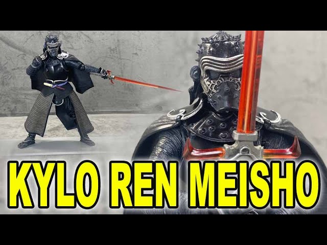 Bandai Movie Realization Star Wars Samurai Kylo Ren Meisho - YouTube