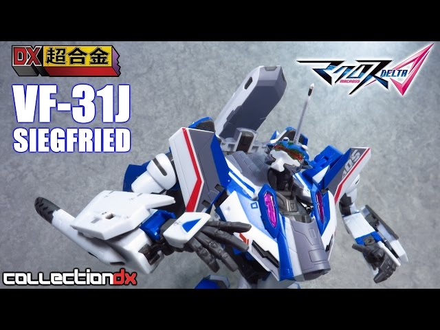 DX Chogokin VF-31J Siegfried Hayate Immelmann Use from Macross