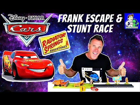 Disney Pixar Cars Radiator Springs Frank Escape and Stunt Race