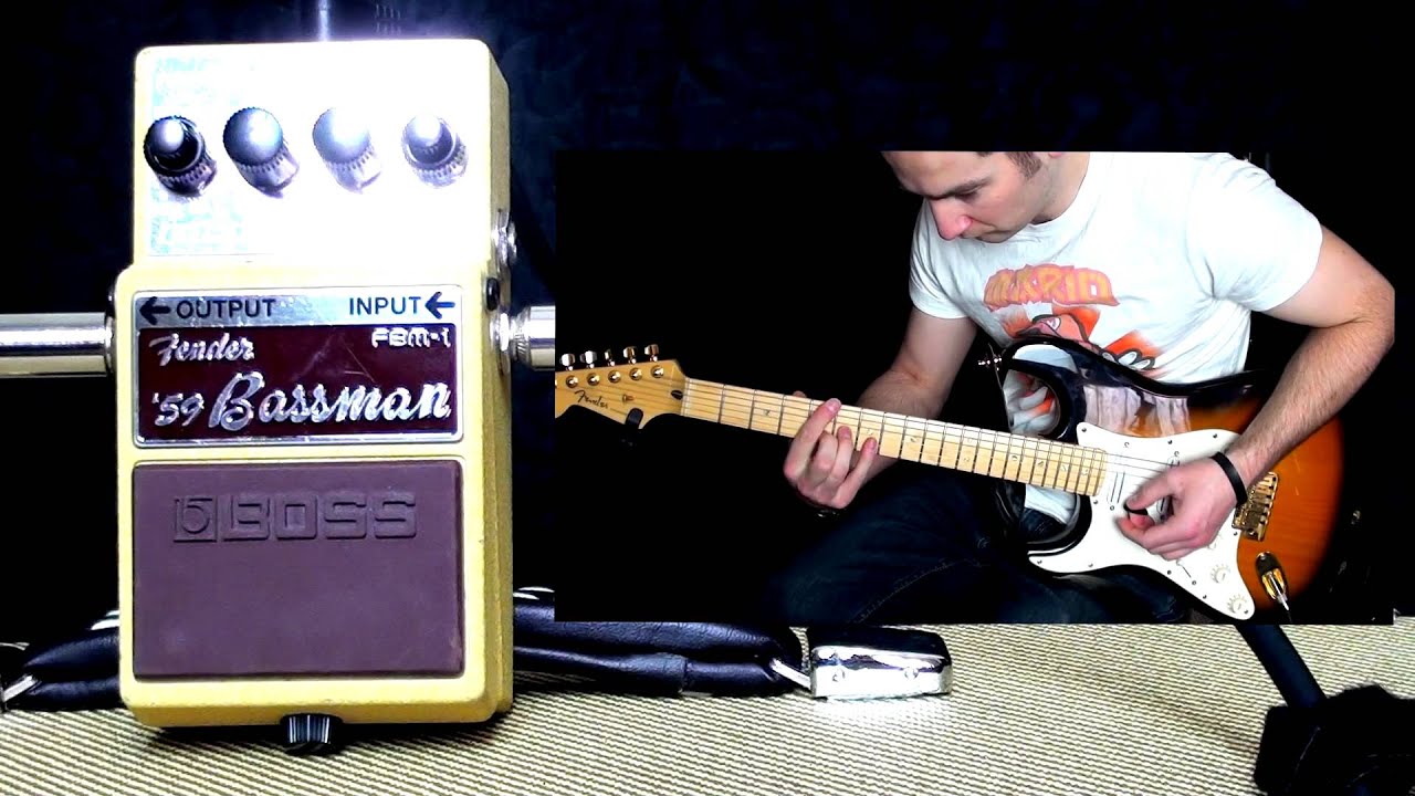 BOSS Fender '59 Bassman FBM-1 Pedal - YouTube
