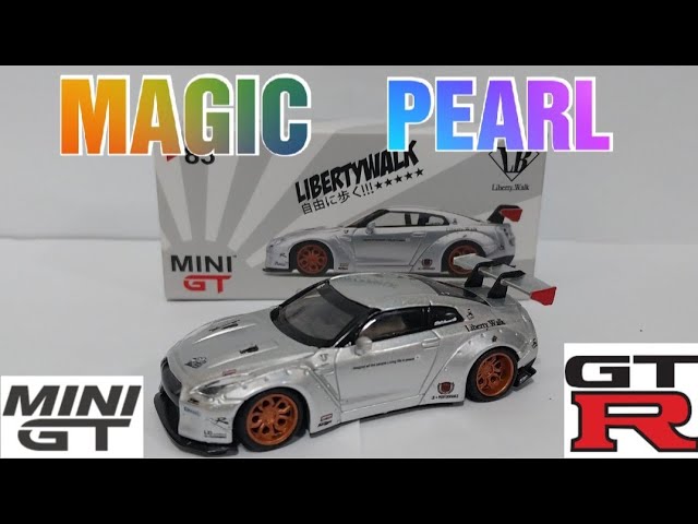 Unboxing Mini GT Taiwan exclusive Magic Pearl LBWK Widebody Nissan