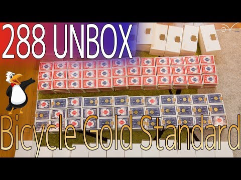 PenguinMagicでバイシクルゴールドスタンダード24ダース買った