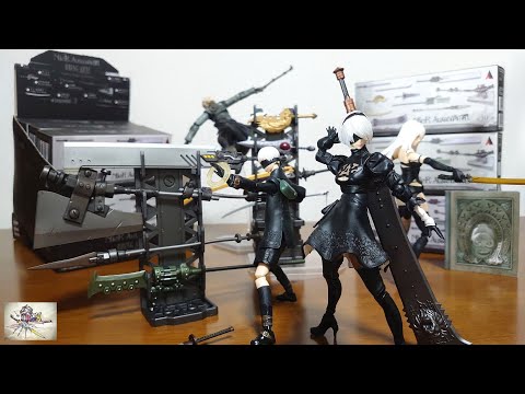 Weapons from NieR: Automata are now figures! Includes the Sword