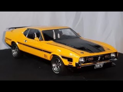 Review of a 1:18 1971 Ford Mustang Mach 1, by Auto Art Millenium
