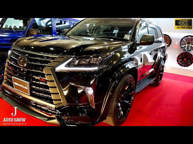 4K)WALD LEXUS LX570 2017 modified SPORTS LINE - OSAKA AUTO MESSE