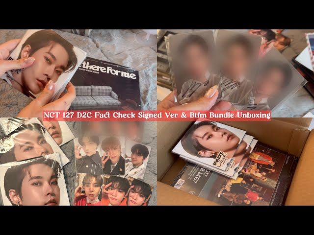 nct 127 d2c fact check signed version & be there for me special