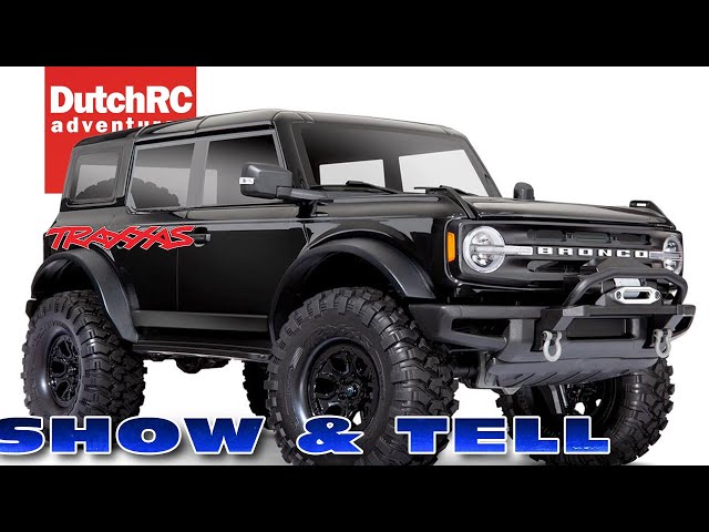 Traxxas TRX-4 2022 Ford Bronco Black! - Show & Tell :) - YouTube