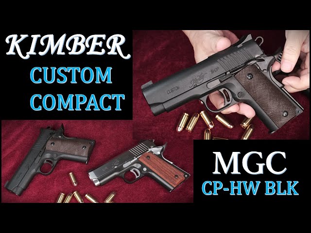 Out-of-print MGC Kimber CUSTOM COMPACT HW model gun & MGC old