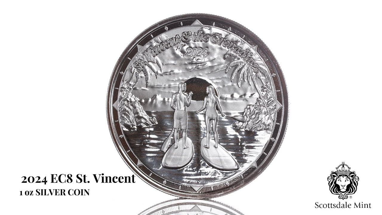 2024 EC8 St. Vincent & the Grenadines | Paddleboard Couple 1 oz