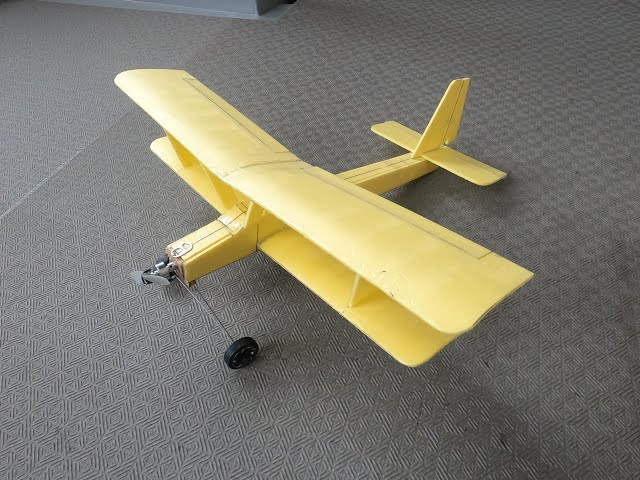 ついに完成！機体重量199グラム！ 自作ラジコン飛行機2号機 - YouTube