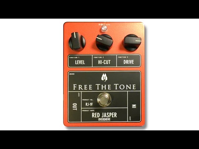 Free The Tone Red Jasper Overdrive - YouTube