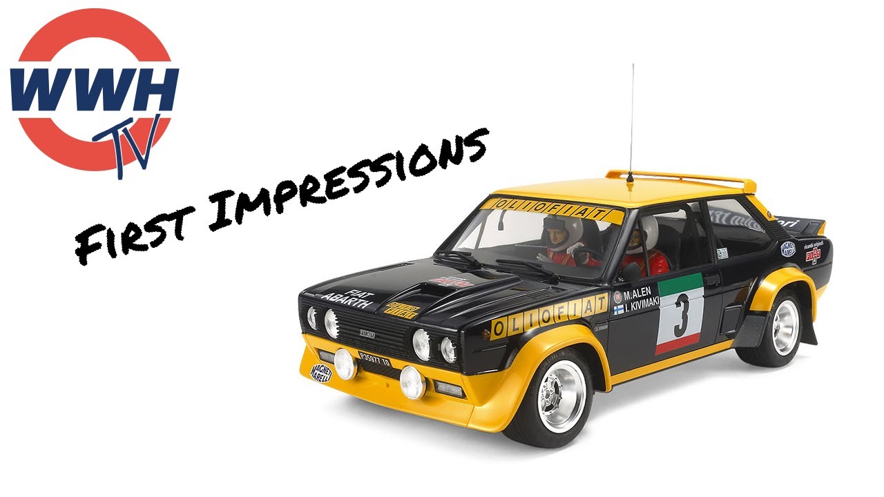 First Impressions Tamiya's Fiat 131 Abarth - YouTube