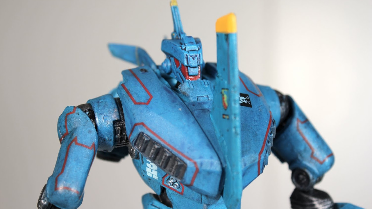 NECA Pacific Rim ROMEO BLUE figure review - YouTube