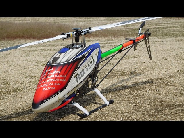 ALIGN T-REX550Xマッタリフライト! 【ラジコンヘリ】 - YouTube