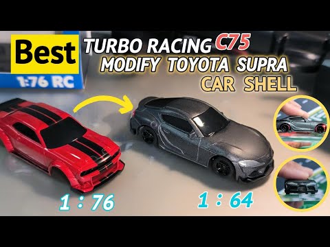 Turbo Racing】【Best】 Car Shell | C75 Became [Toyota Supra] 1/64