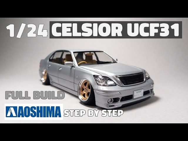 1/24 Aoshima K-Break Celsior UCF31 Full Build (Lexus LS430) - YouTube