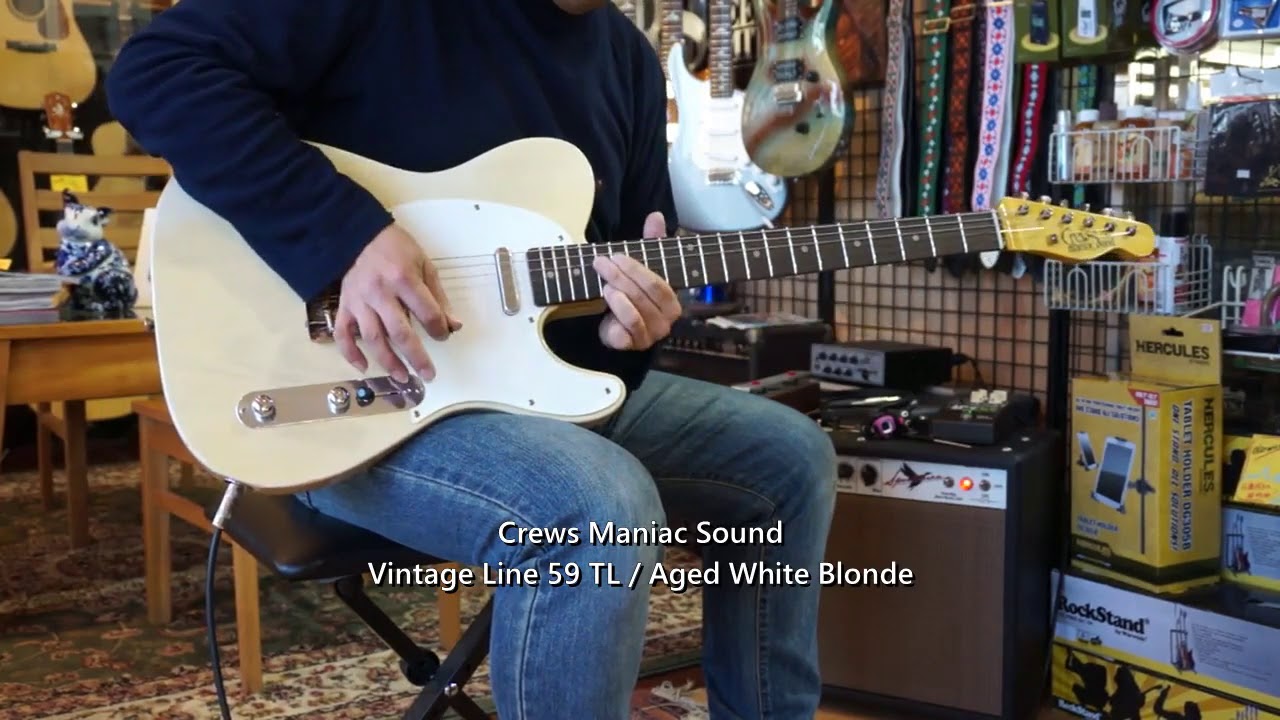 SP店】Crews Maniac Sound VL 59TL / Aged WBD - YouTube