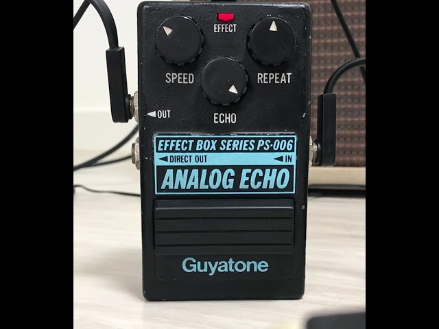 Guyatone PS-006 Analog Echo - YouTube