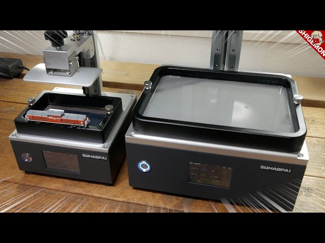 A stereolithography 3D printer that can make lots of railway