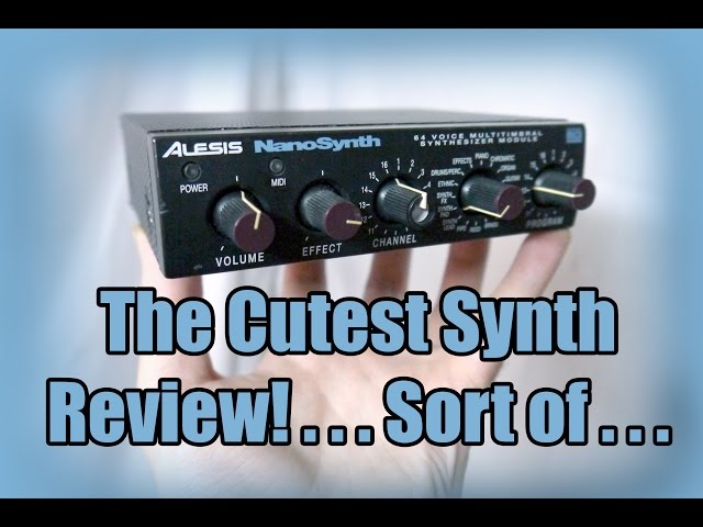 Alesis Nano Synth Demo & Preset Guide - JDSC Reviews - YouTube