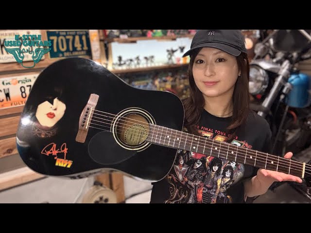 KISS ポール・スタンレー】Silvertone / PS D1 BK【K-STYLE USED