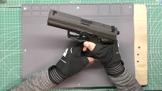 TANAKA WORKS H & K P8 Airsoft Gun - YouTube