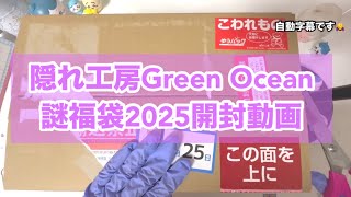 まったり】隠れ工房Green Oceanさんの謎福袋2025開封動画 #謎福袋