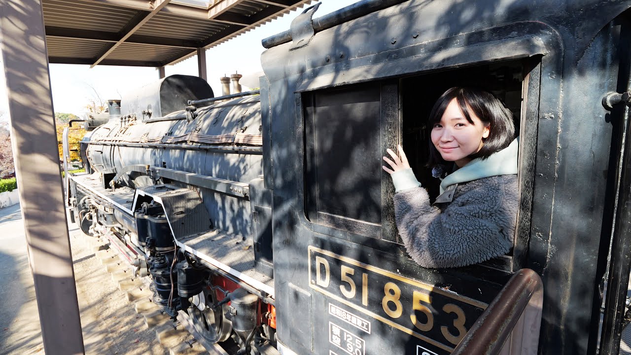 🇯🇵Tour of preserved steam locomotives in Tokyo🇯🇵 - YouTube