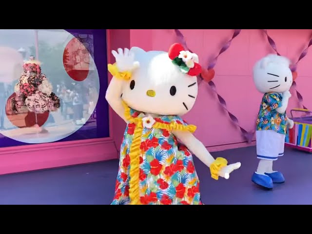 USJ20周年夏限定】ダニエル・キティーの可愛いダンス‼️ 『NO LIMIT