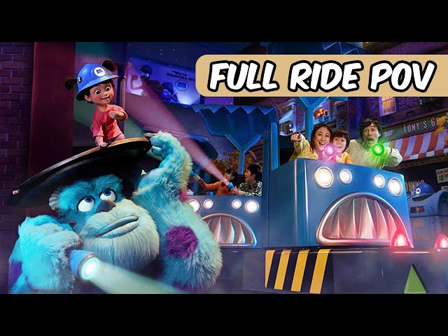 4K] 👾🚪 MONSTERS INC. RIDE & GO SEEK 😱👧🏻 | モンスターズ