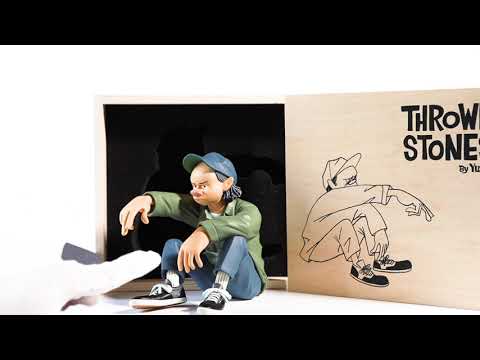 Yusuke Hanai Popcorn Bowie sculpture unboxing - YouTube