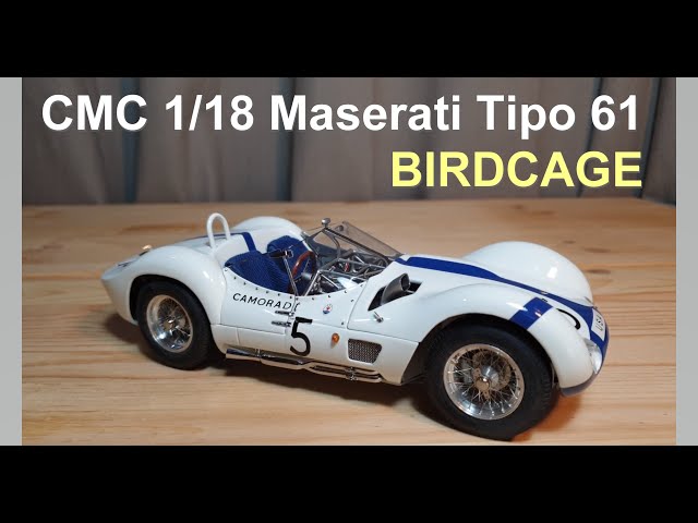 CMC 1/18 Maserati Tipo 61 Birdcage Diecast Opening Model ミニカー