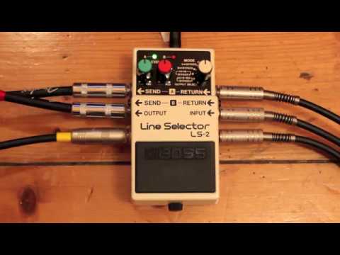 BOSS LS-2 LINE SELECTOR - YouTube