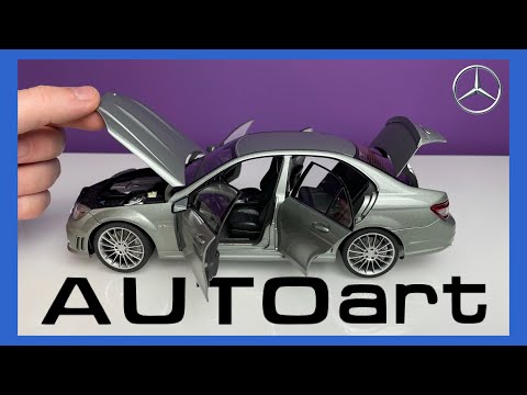 1:18 Mercedes-Benz C 63 AMG (W204) - Autoart Millennium [Unboxing