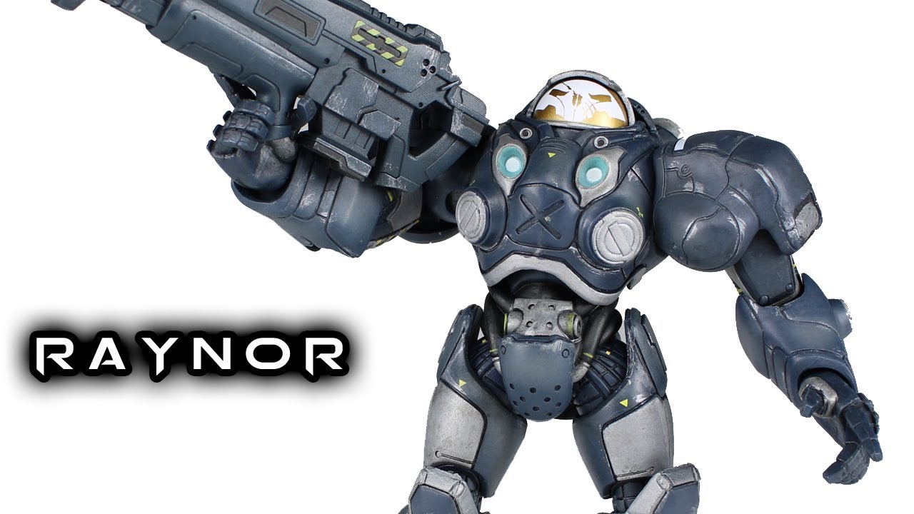 NECA RAYNOR Heroes of the Storm Action Figure Toy Review - YouTube
