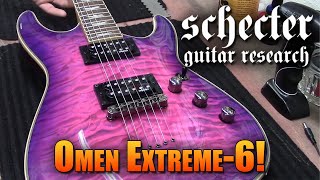 Schecter Diamond Series Omen Extreme-6! - YouTube