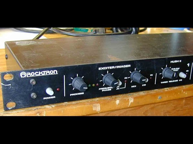 Rocktron RX20 Stereo Psychoacoustic Exciter/Imager/Hush II Demo