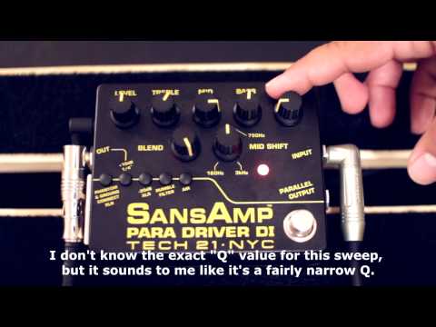 Tone Talk - SansAmp Para Driver DI Pedal Review - YouTube