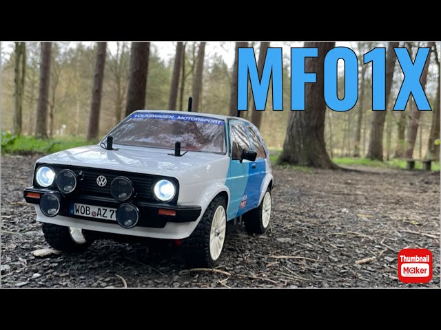 Tamiya MF-01X Golf GTI rally rc - YouTube